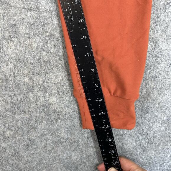 Alphalete Pants Womens Small Burnt Orange Premium V2 Joggers - Picture 6 of 8